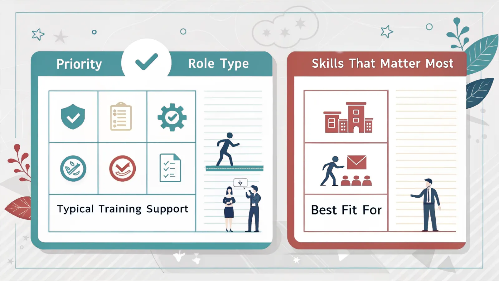 Comparison infographic highlighting the best first job options for Matric graduates with no experience, using short labels.
