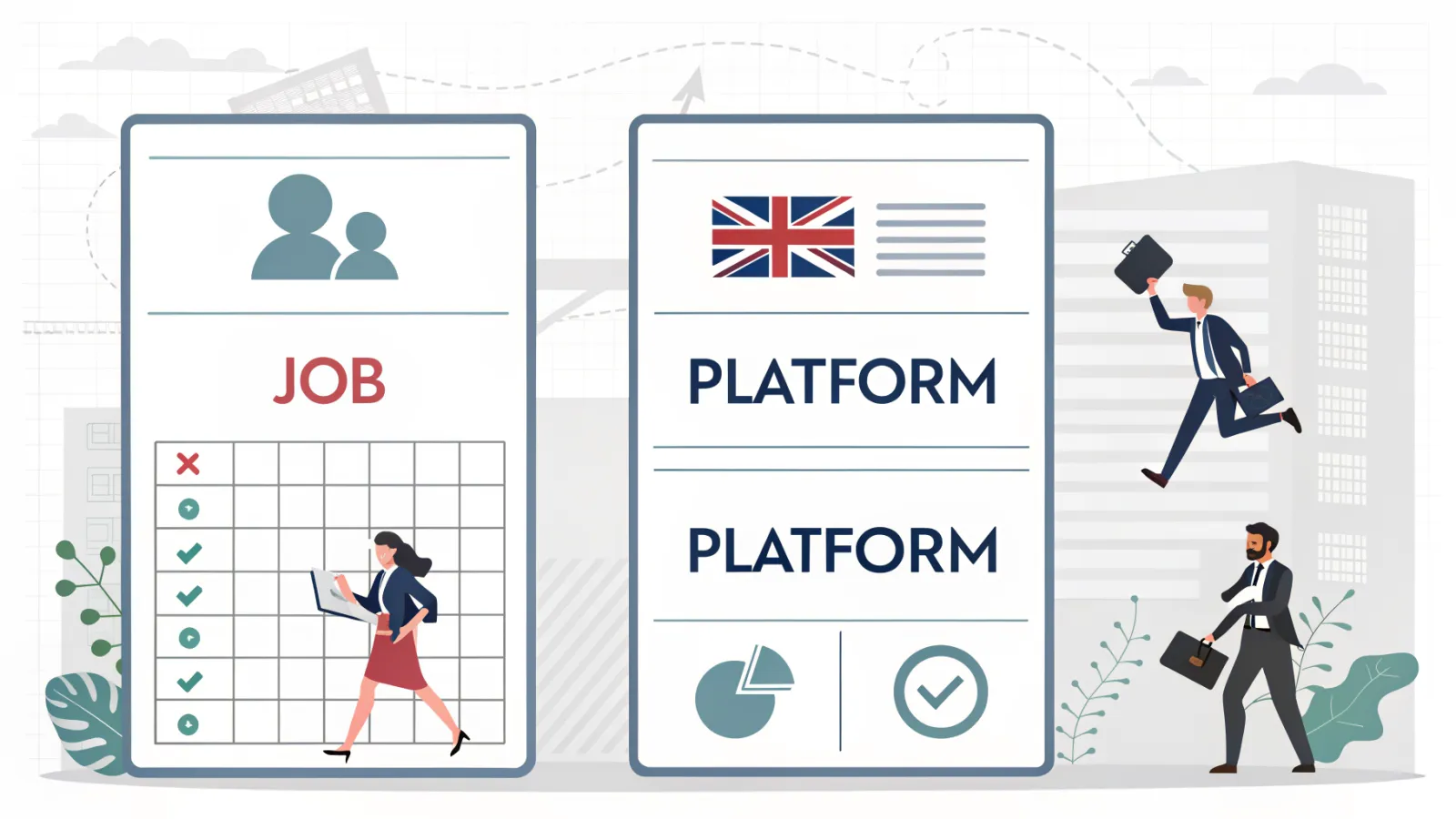 Comparison infographic showing the platforms where retail job vacancies appear most often, with brief labels for each choice.