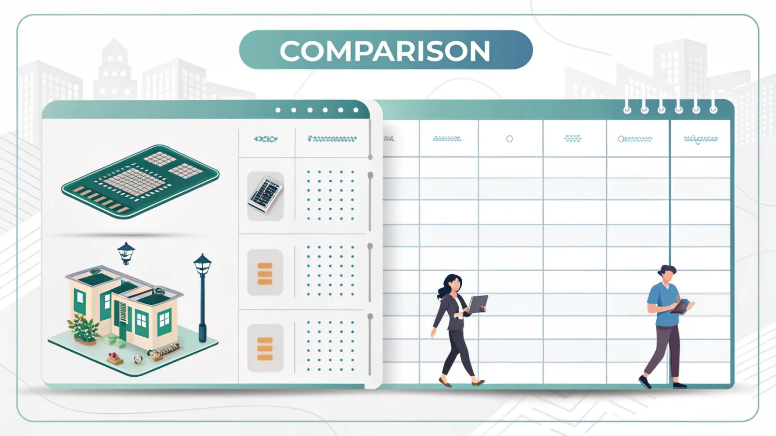 Comparison infographic showing student AI tools, their strongest uses, and the key reminder to check answers against course material.